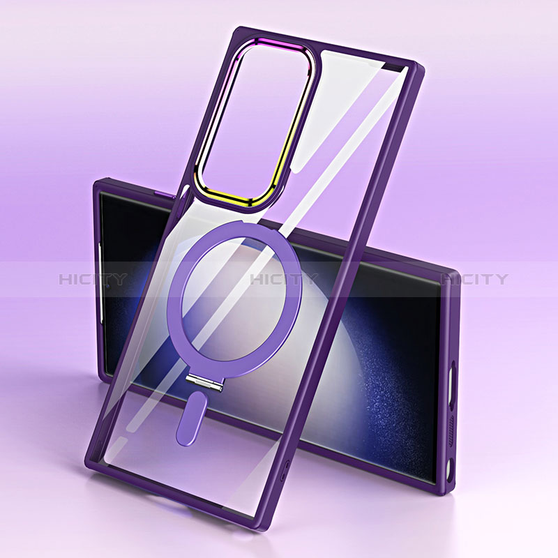 Funda Silicona Ultrafina Transparente con Mag-Safe Magnetic SD1 para Samsung Galaxy S21 Ultra 5G