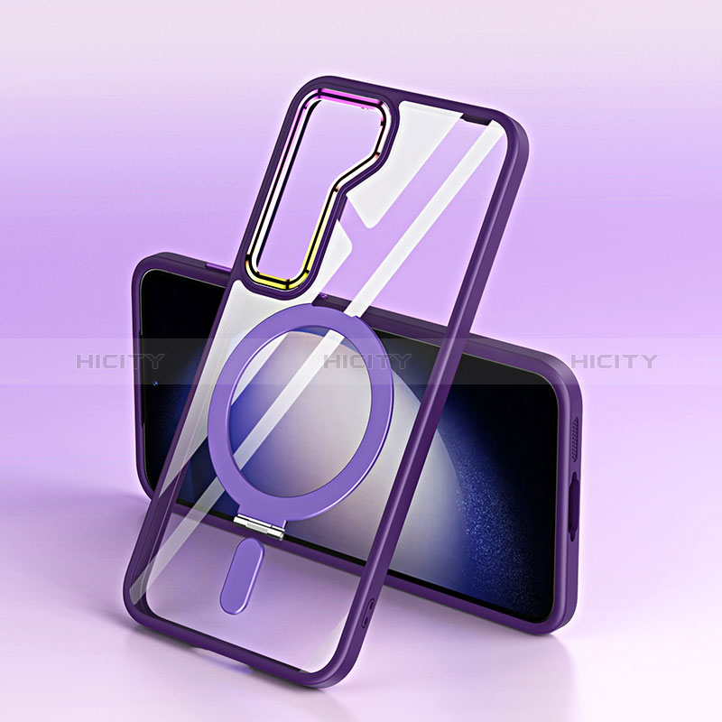 Funda Silicona Ultrafina Transparente con Mag-Safe Magnetic SD1 para Samsung Galaxy S23 Plus 5G