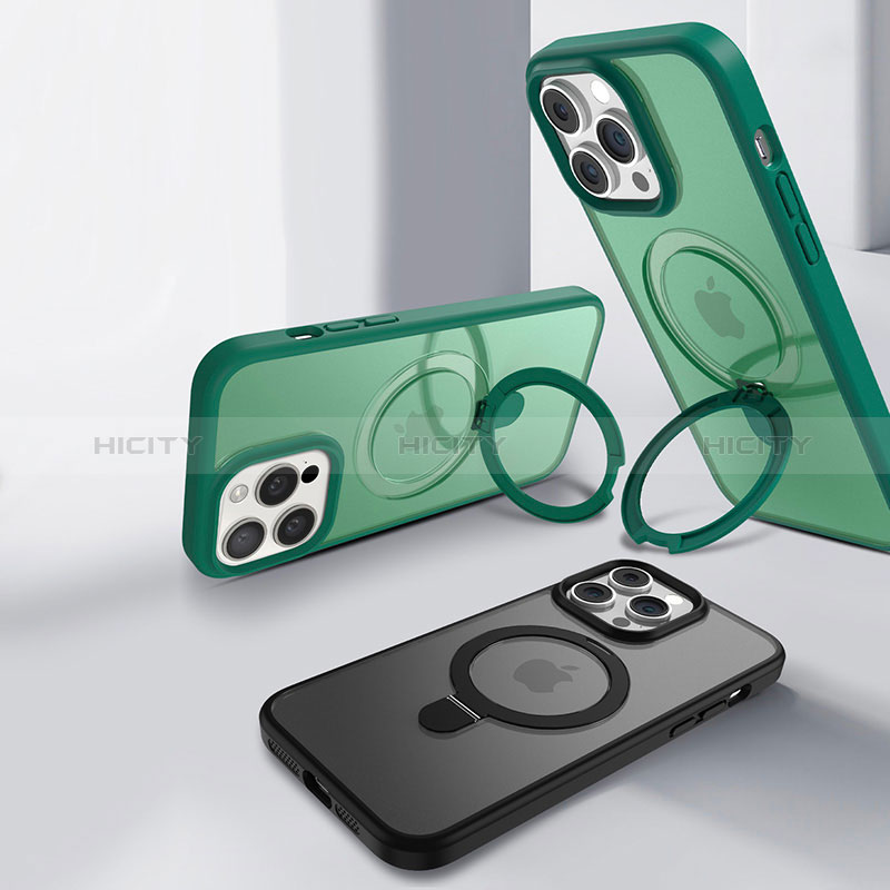 Funda Silicona Ultrafina Transparente con Mag-Safe Magnetic T02 para Apple iPhone 14 Pro