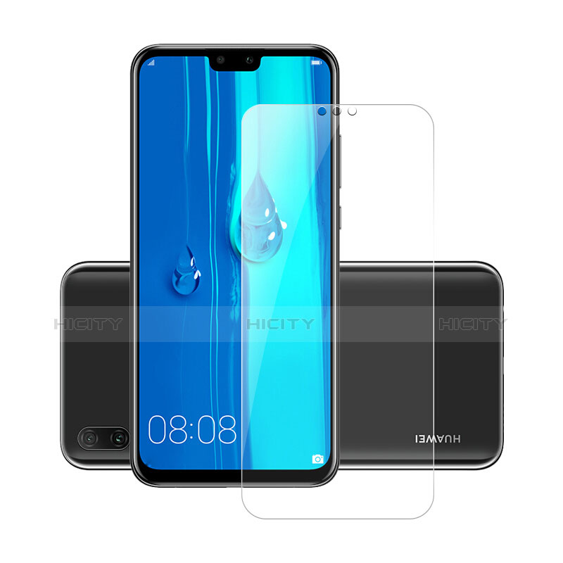 Funda Silicona Ultrafina Transparente con Protector de Pantalla para Huawei Enjoy 9 Plus Claro