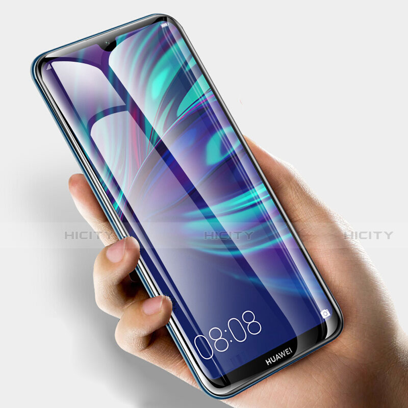 Funda Silicona Ultrafina Transparente con Protector de Pantalla para Huawei Y7 (2019) Claro