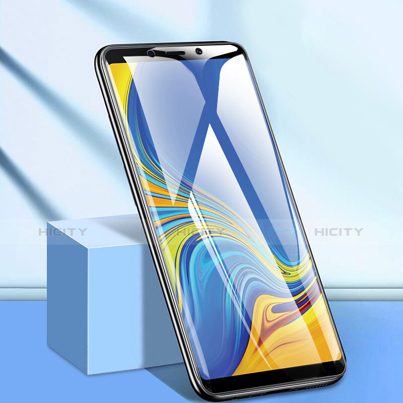 Funda Silicona Ultrafina Transparente con Protector de Pantalla para Samsung Galaxy A9s Claro