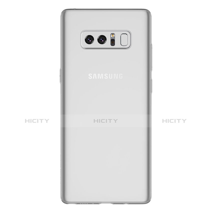 Funda Silicona Ultrafina Transparente H01 para Samsung Galaxy Note 8 Duos N950F Claro