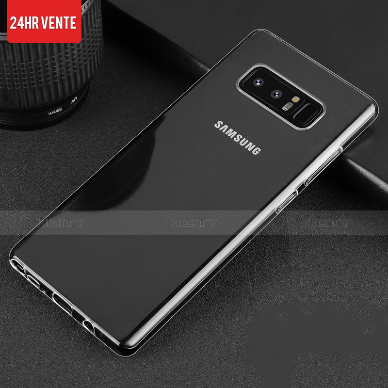 Funda Silicona Ultrafina Transparente H03 para Samsung Galaxy Note 8 Claro