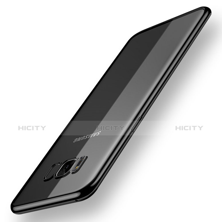 Funda Silicona Ultrafina Transparente H06 para Samsung Galaxy S8 Negro