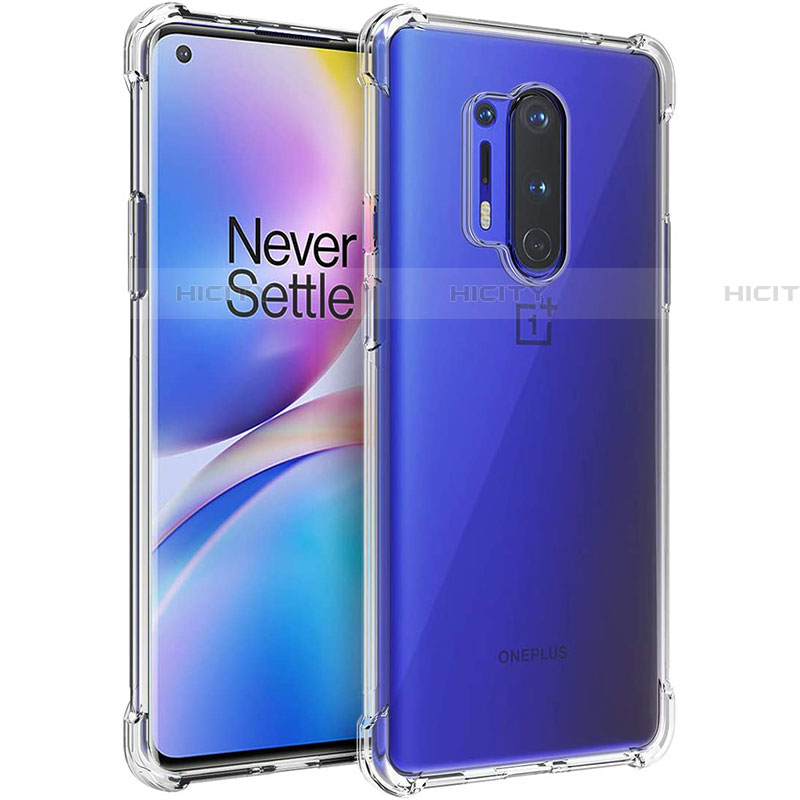 Funda Silicona Ultrafina Transparente K01 para OnePlus 8 Pro Claro