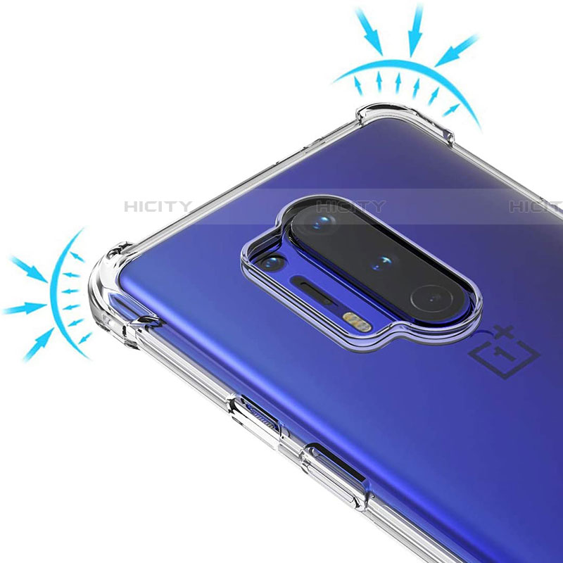 Funda Silicona Ultrafina Transparente K01 para OnePlus 8 Pro Claro