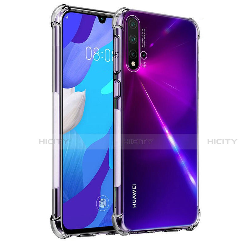 Funda Silicona Ultrafina Transparente K02 para Huawei Nova 5 Claro