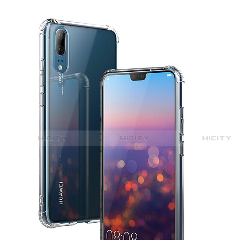 Funda Silicona Ultrafina Transparente K02 para Huawei P20 Claro