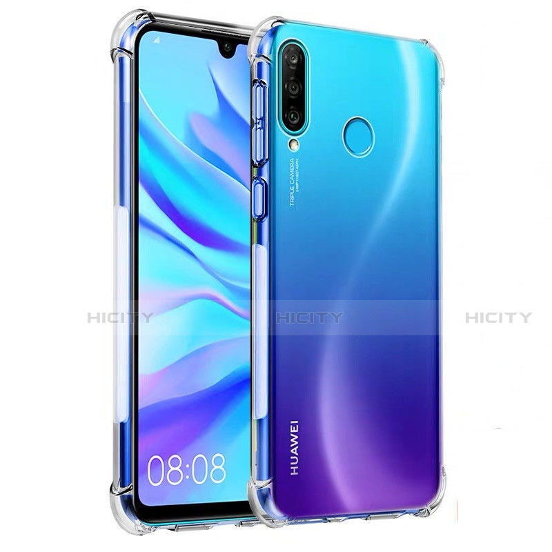 Funda Silicona Ultrafina Transparente K03 para Huawei P30 Lite XL Claro