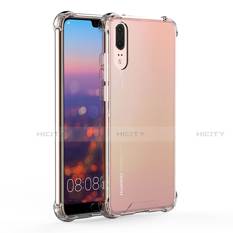 Funda Silicona Ultrafina Transparente K05 para Huawei P20 Claro