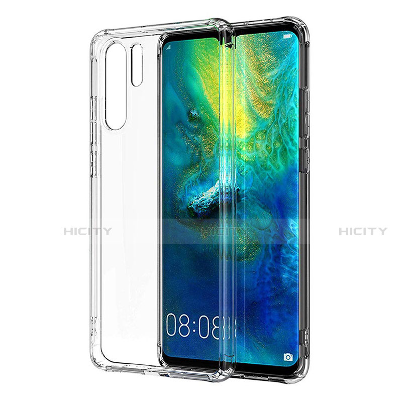 Funda Silicona Ultrafina Transparente K06 para Huawei P30 Pro Claro