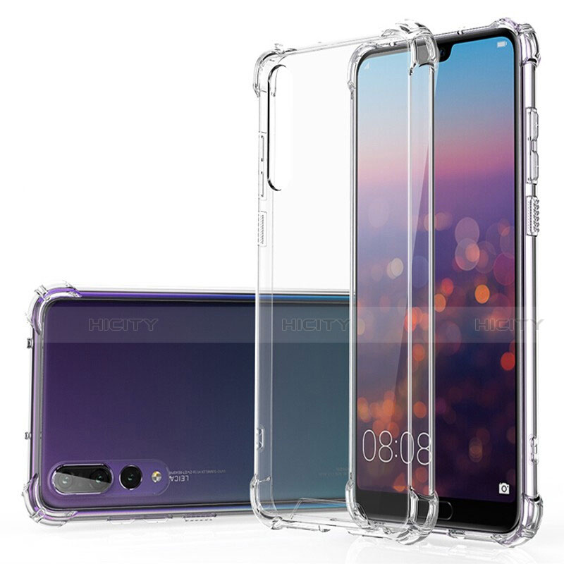 Funda Silicona Ultrafina Transparente K07 para Huawei P20 Pro Claro