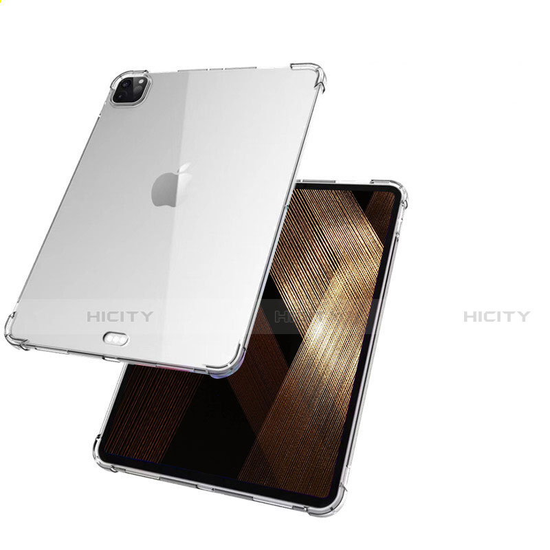 Funda Silicona Ultrafina Transparente para Apple iPad Pro 12.9 (2022) Claro