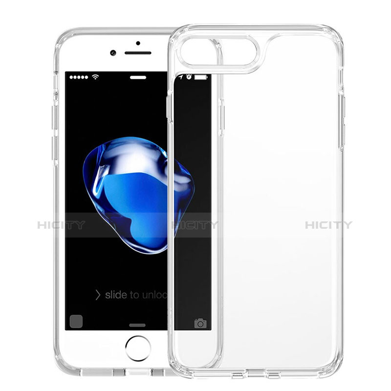 Funda Silicona Ultrafina Transparente para Apple iPhone 7 Plus Claro