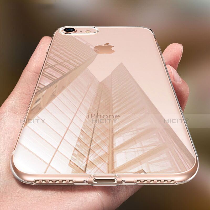 Funda Silicona Ultrafina Transparente para Apple iPhone 8 Claro