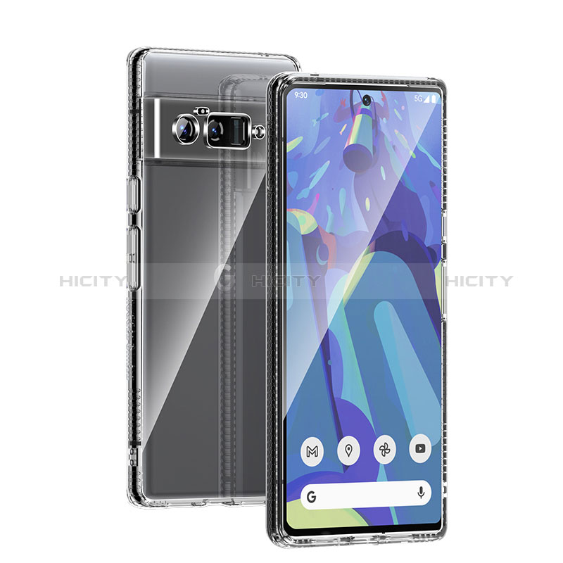 Funda Silicona Ultrafina Transparente para Google Pixel 6 Pro 5G Claro