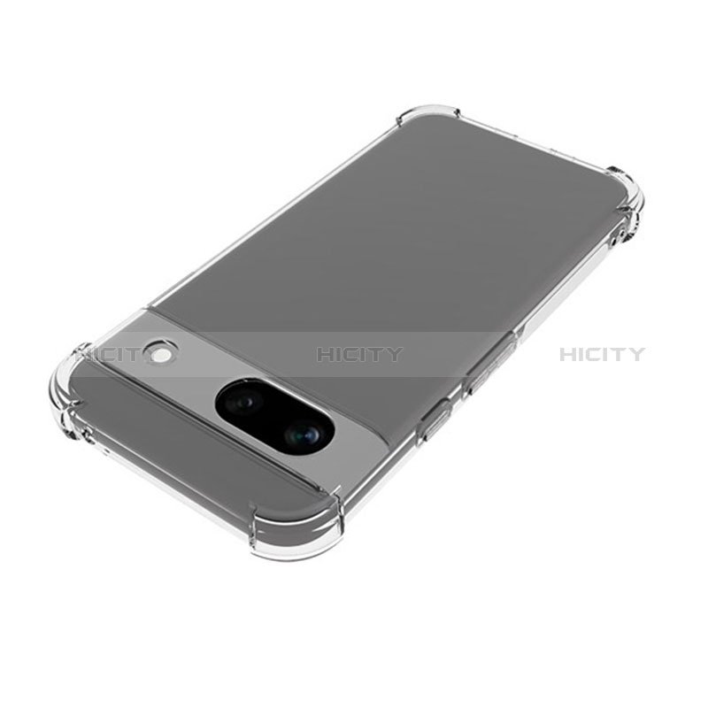 Funda Silicona Ultrafina Transparente para Google Pixel 8a 5G Claro