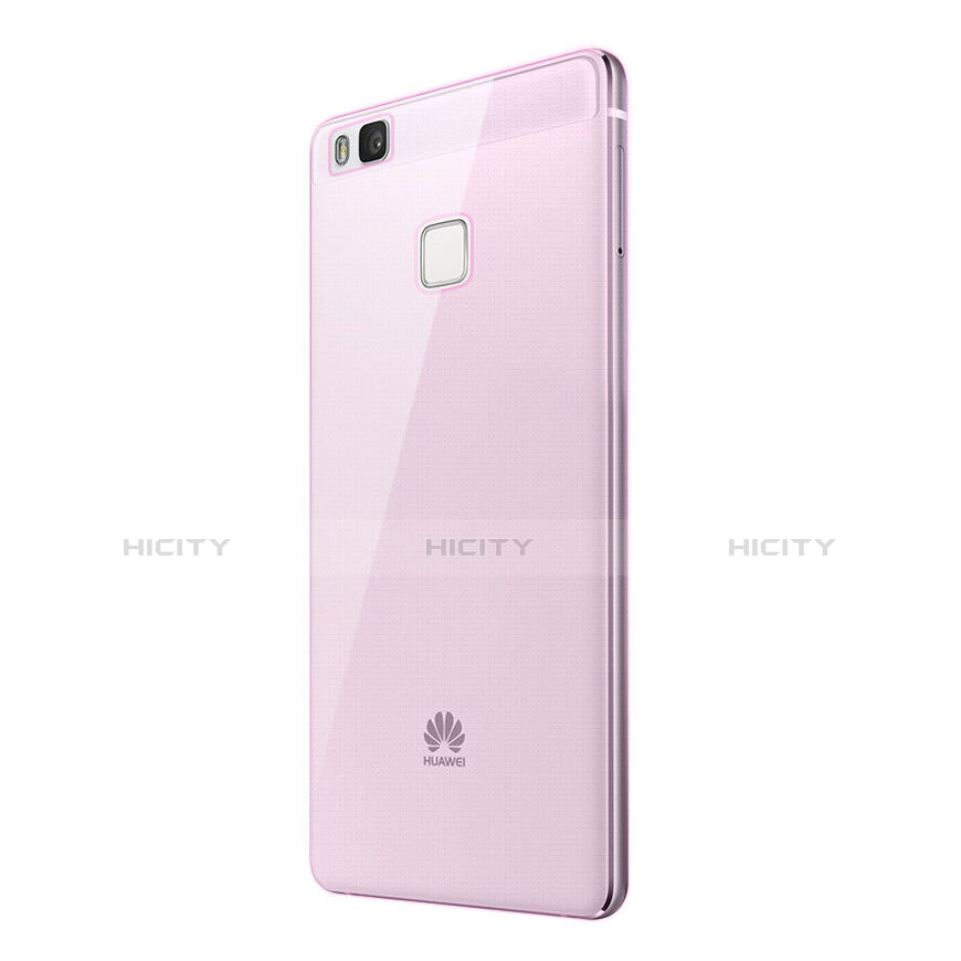 Funda Silicona Ultrafina Transparente para Huawei G9 Lite Rosa