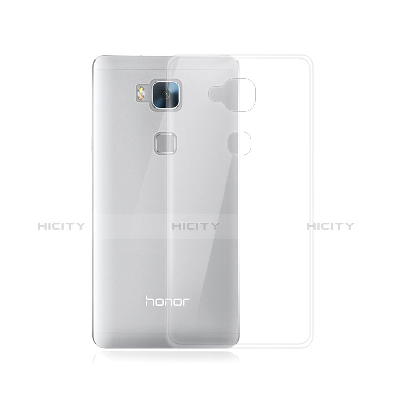 Funda Silicona Ultrafina Transparente para Huawei GR5 Claro