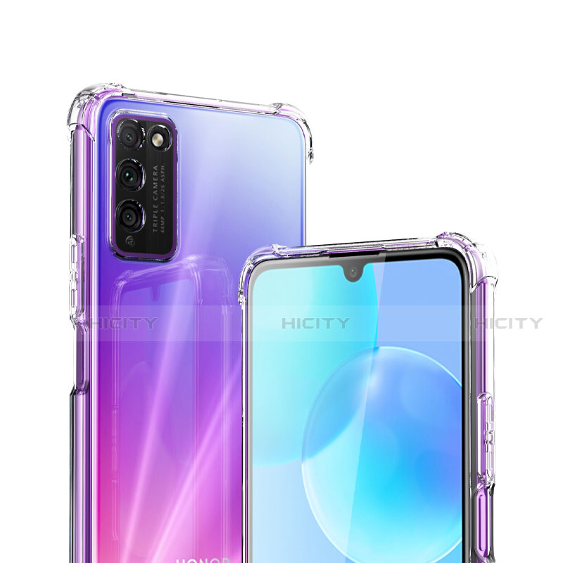 Funda Silicona Ultrafina Transparente para Huawei Honor 30 Lite 5G Claro