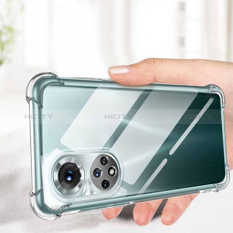 Funda Silicona Ultrafina Transparente para Huawei Honor 50 Pro 5G Claro