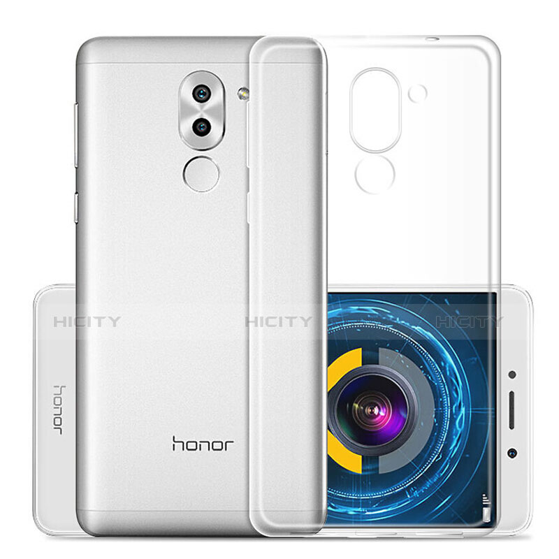 Funda Silicona Ultrafina Transparente para Huawei Honor 6X Pro Claro