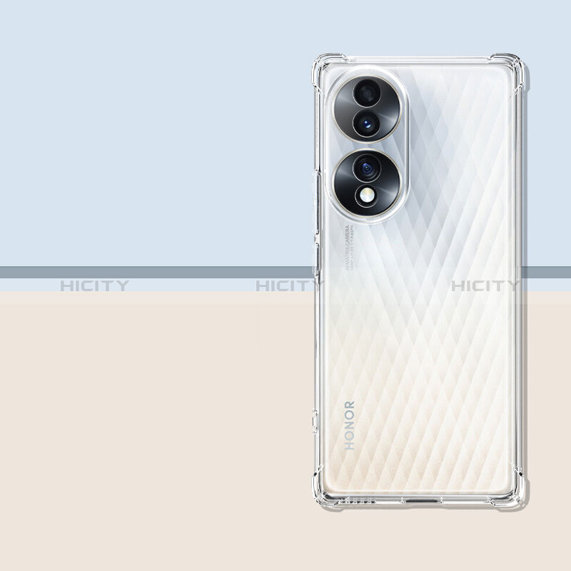 Funda Silicona Ultrafina Transparente para Huawei Honor 70 5G Claro