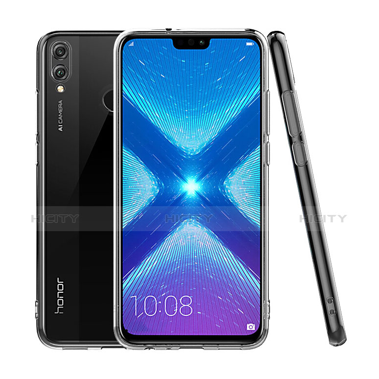 Funda Silicona Ultrafina Transparente para Huawei Honor 8X Claro