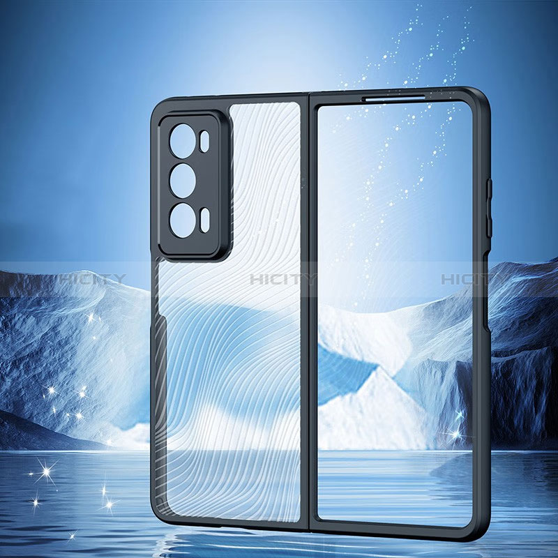 Funda Silicona Ultrafina Transparente para Huawei Honor Magic V2 Ultimate 5G Negro