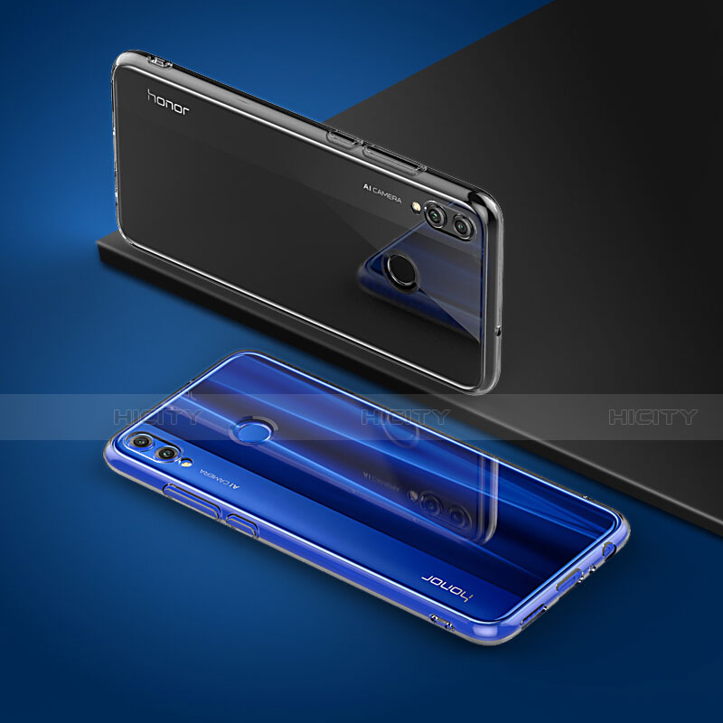 Funda Silicona Ultrafina Transparente para Huawei Honor V10 Lite Claro