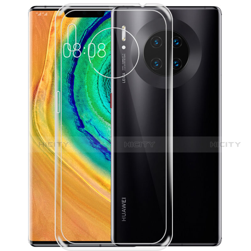 Funda Silicona Ultrafina Transparente para Huawei Mate 30 Pro Claro