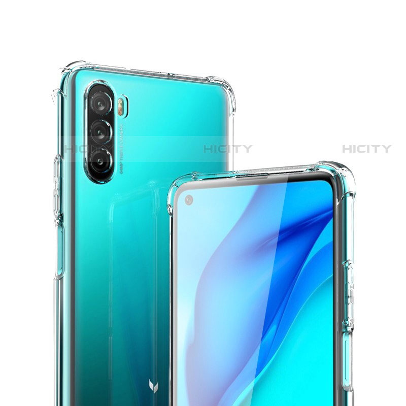 Funda Silicona Ultrafina Transparente para Huawei Mate 40 Lite 5G Claro