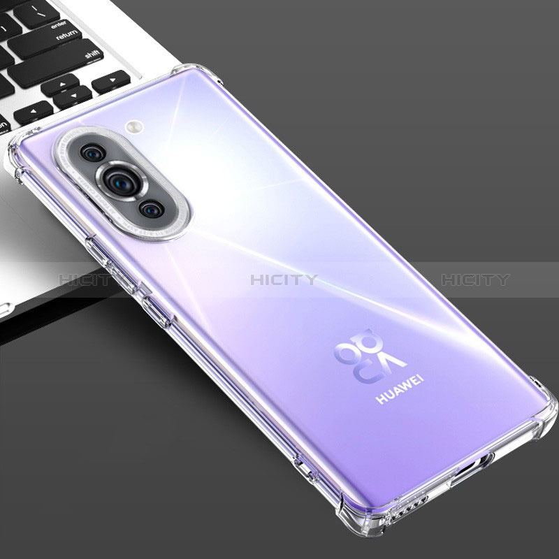 Funda Silicona Ultrafina Transparente para Huawei Nova 10 Claro