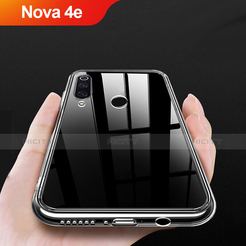 Funda Silicona Ultrafina Transparente para Huawei Nova 4e Claro