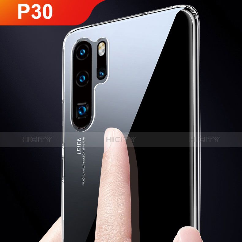 Funda Silicona Ultrafina Transparente para Huawei P30 Pro Claro