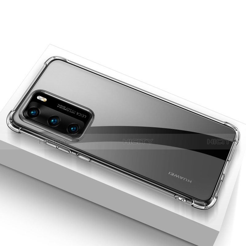 Funda Silicona Ultrafina Transparente para Huawei P40 Claro