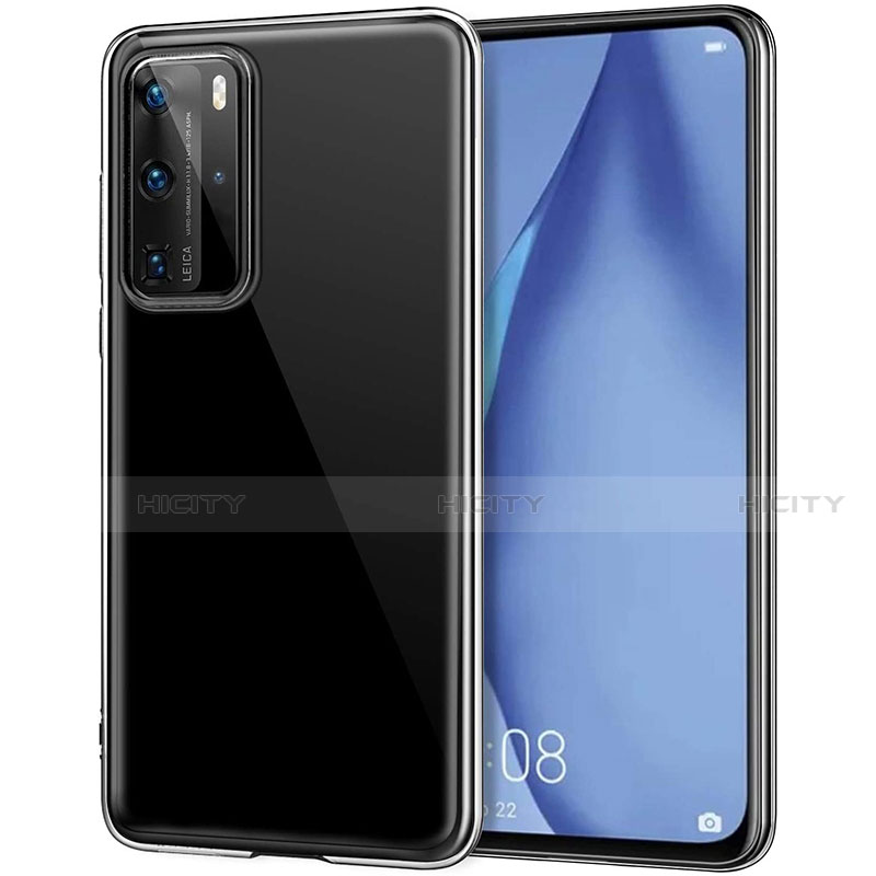 Funda Silicona Ultrafina Transparente para Huawei P40 Pro Claro