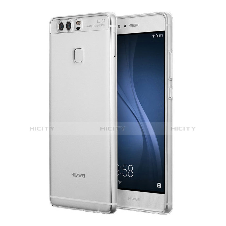 Funda Silicona Ultrafina Transparente para Huawei P9 Plus Claro