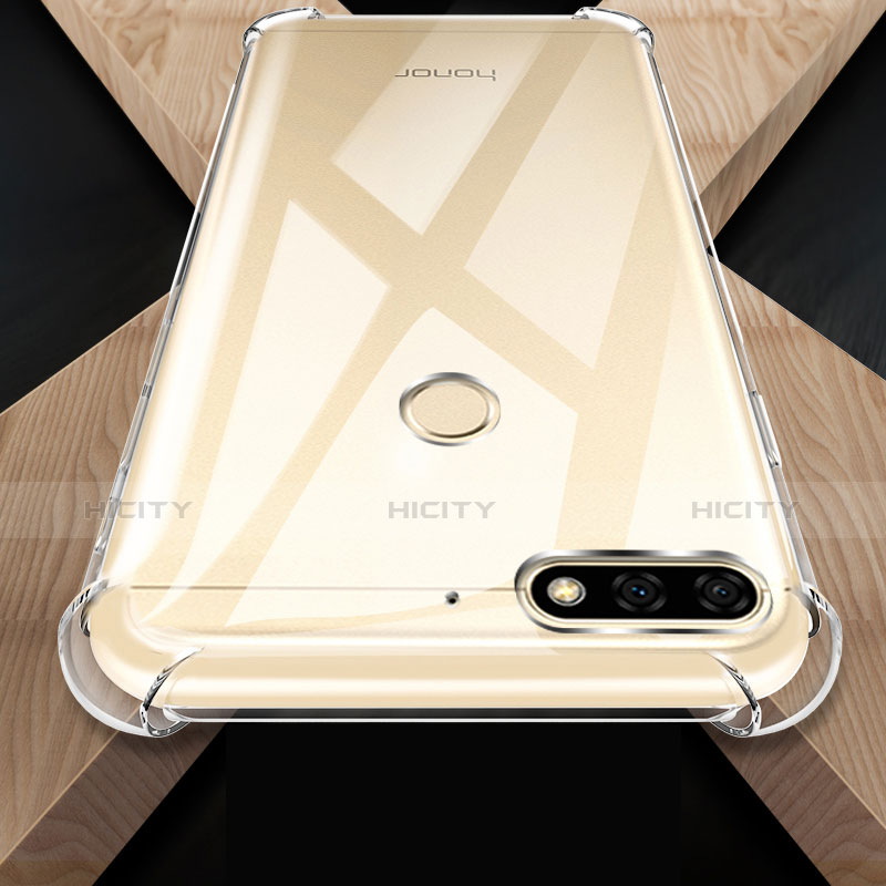 Funda Silicona Ultrafina Transparente para Huawei Y7 (2018) Claro