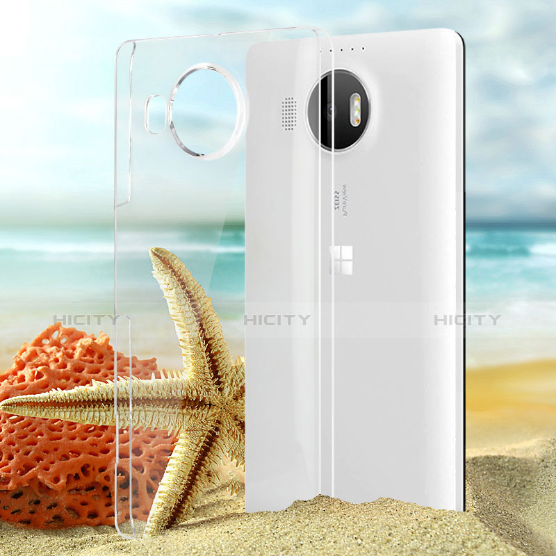 Funda Silicona Ultrafina Transparente para Microsoft Lumia 950 XL Claro