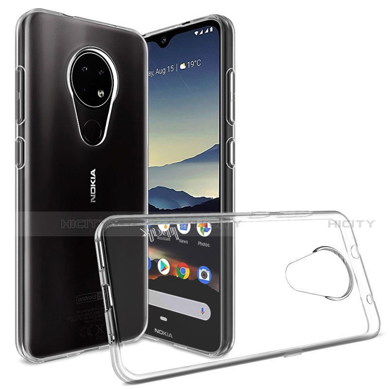 Funda Silicona Ultrafina Transparente para Nokia 6.2 Claro