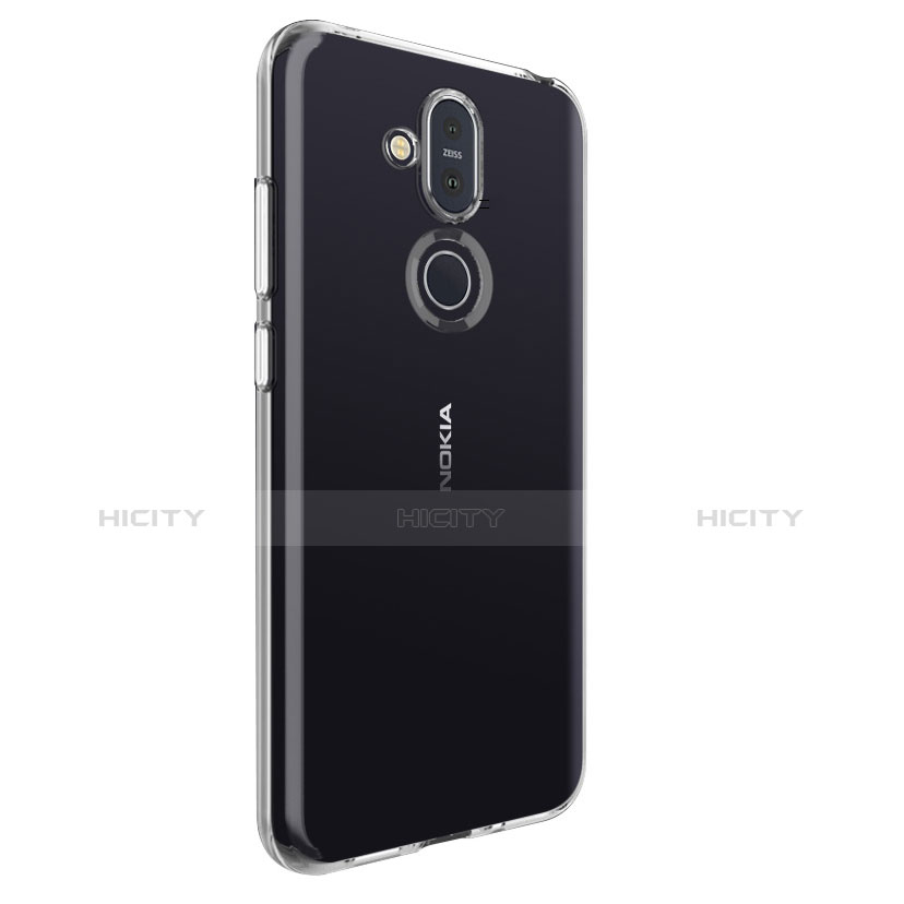 Funda Silicona Ultrafina Transparente para Nokia 7.1 Plus Claro