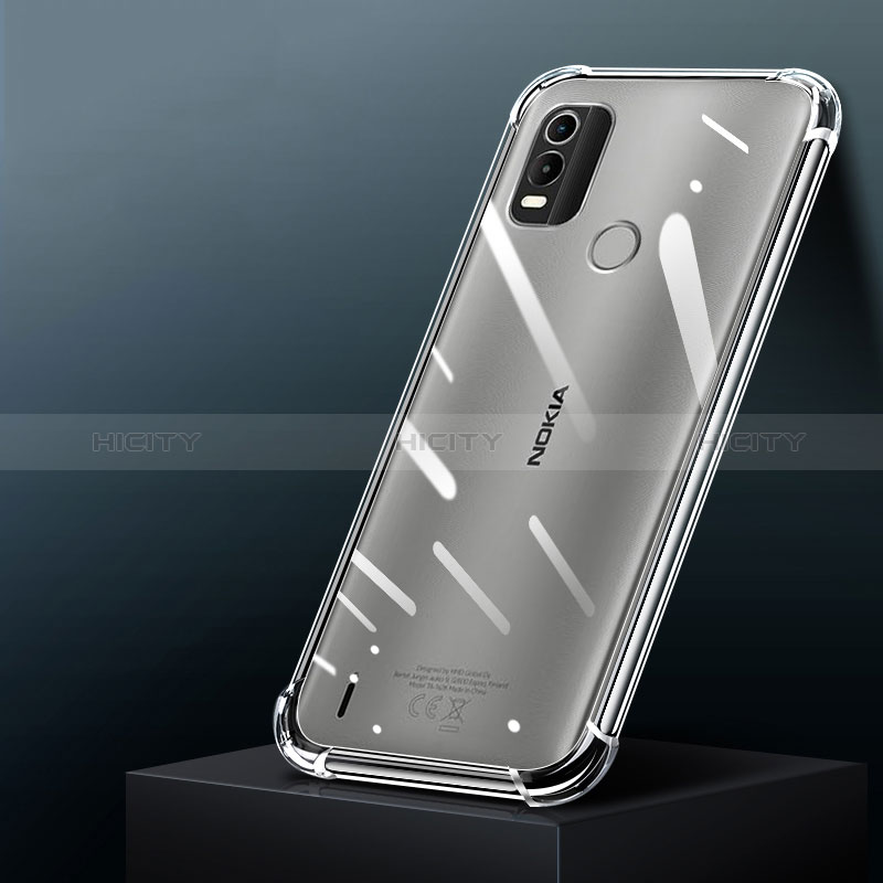 Funda Silicona Ultrafina Transparente para Nokia C21 Plus Claro