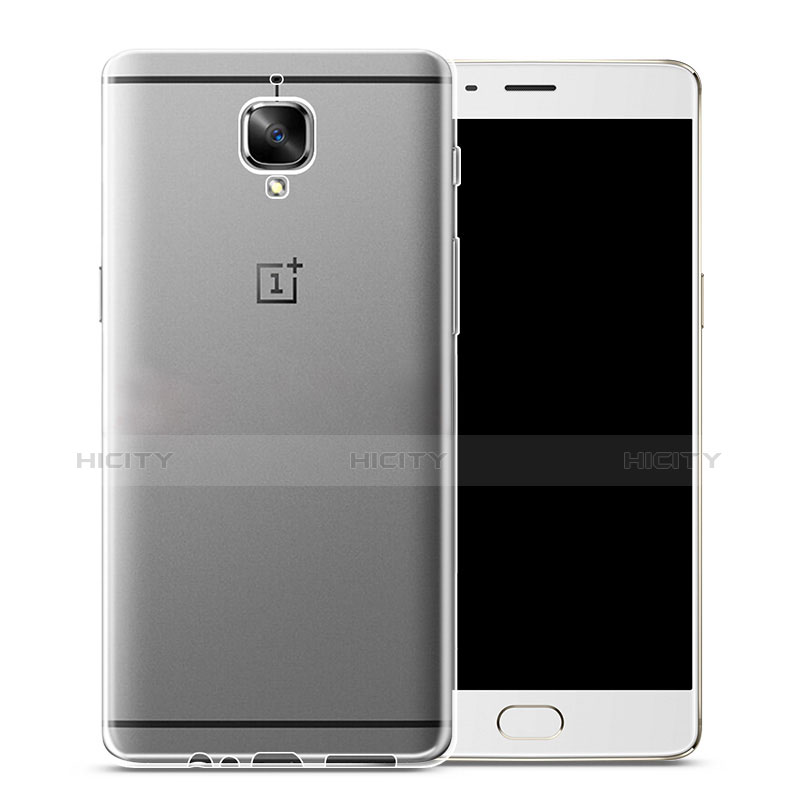 Funda Silicona Ultrafina Transparente para OnePlus 3 Claro