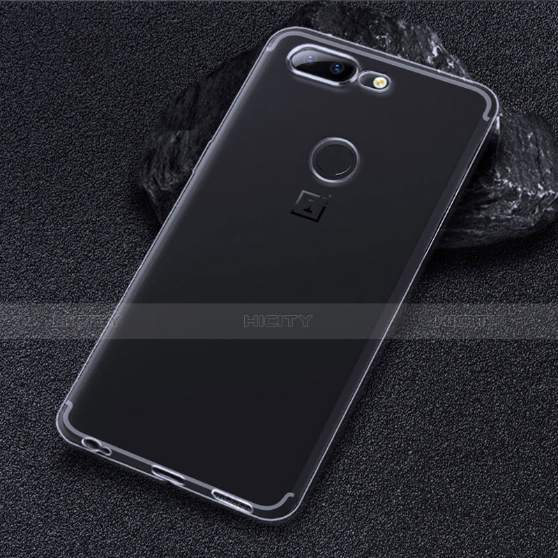 Funda Silicona Ultrafina Transparente para OnePlus 5T A5010 Claro