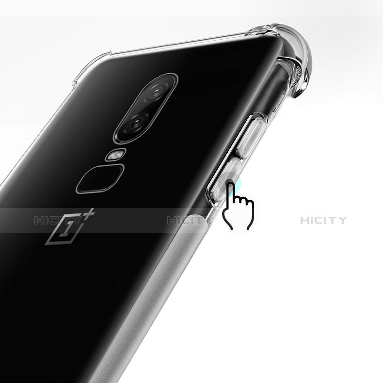 Funda Silicona Ultrafina Transparente para OnePlus 6 Claro