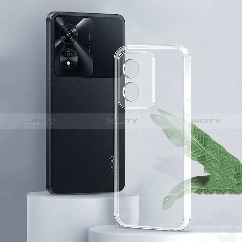 Funda Silicona Ultrafina Transparente para Oppo A1x 5G Claro