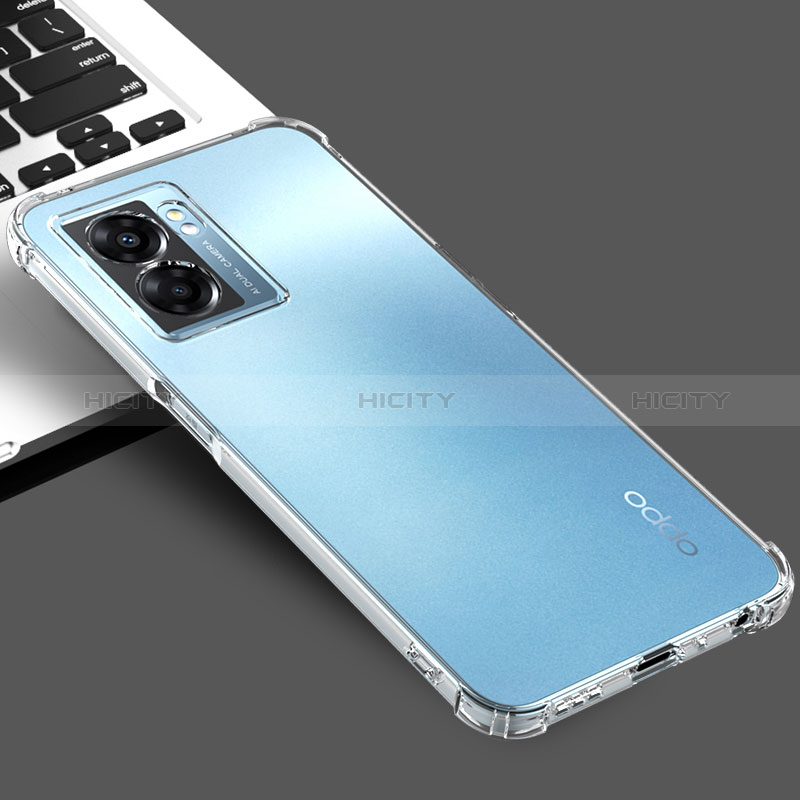 Funda Silicona Ultrafina Transparente para Oppo A56S 5G Claro