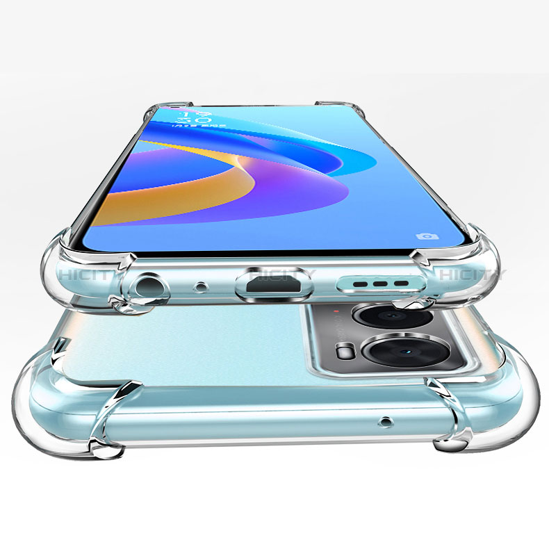 Funda Silicona Ultrafina Transparente para Oppo A57e Claro